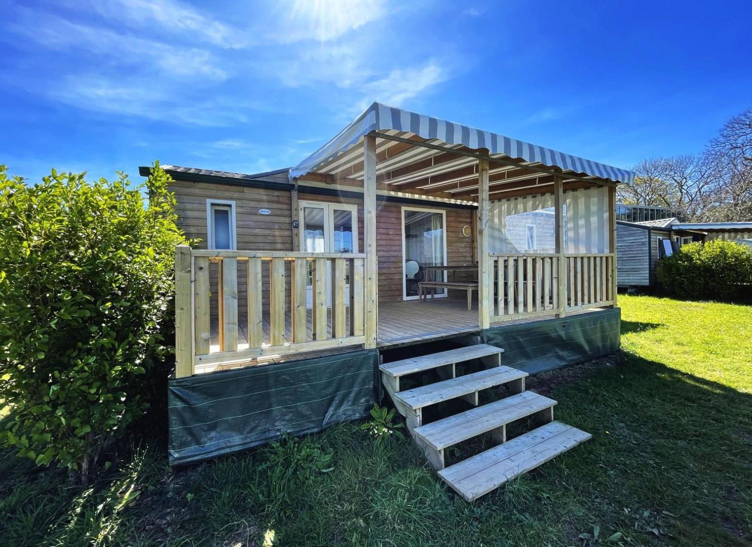 Bungalow Mer Azur. Plouha Esterno foto